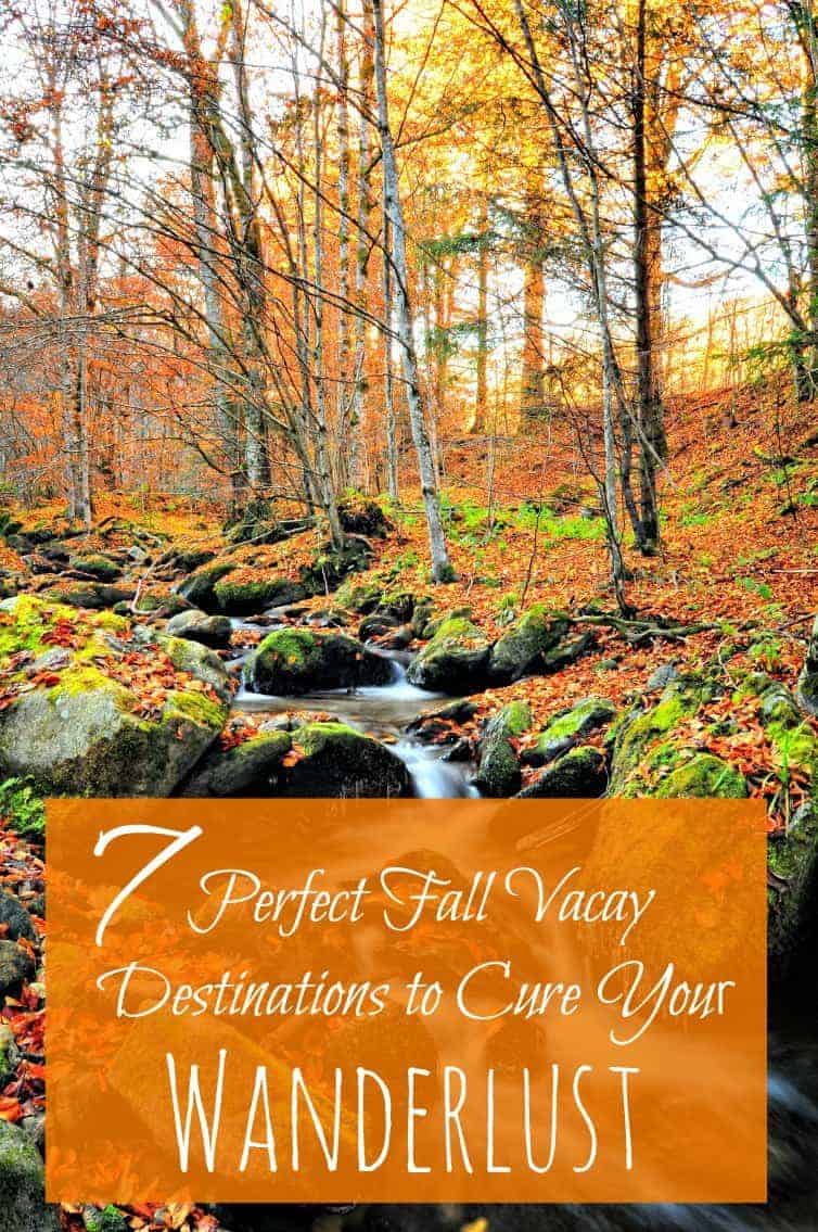 These seven, fabulous fall vacation ideas and destination options will help cure your wanderlust for off-peak autumnal travel adventures. Number four is one of our favorites!
