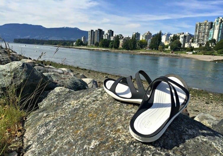 Crocs are the ultimate come as you are, slip on slip off shoe. Perfect for summer weekends by the water or at the cottage. Come as you are with Crocs.