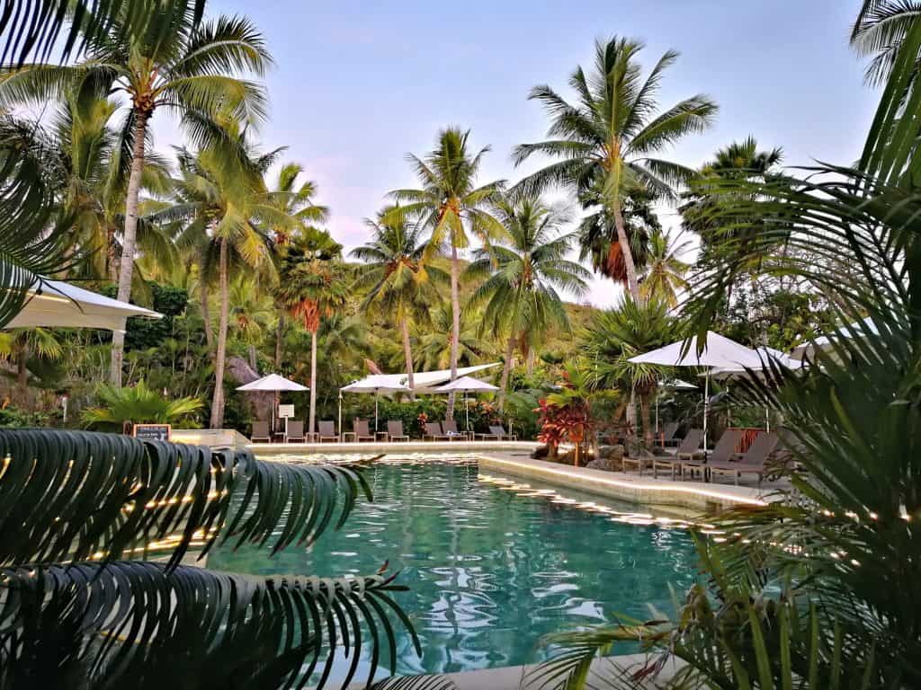 pool on castaway island where to stay in fiji
