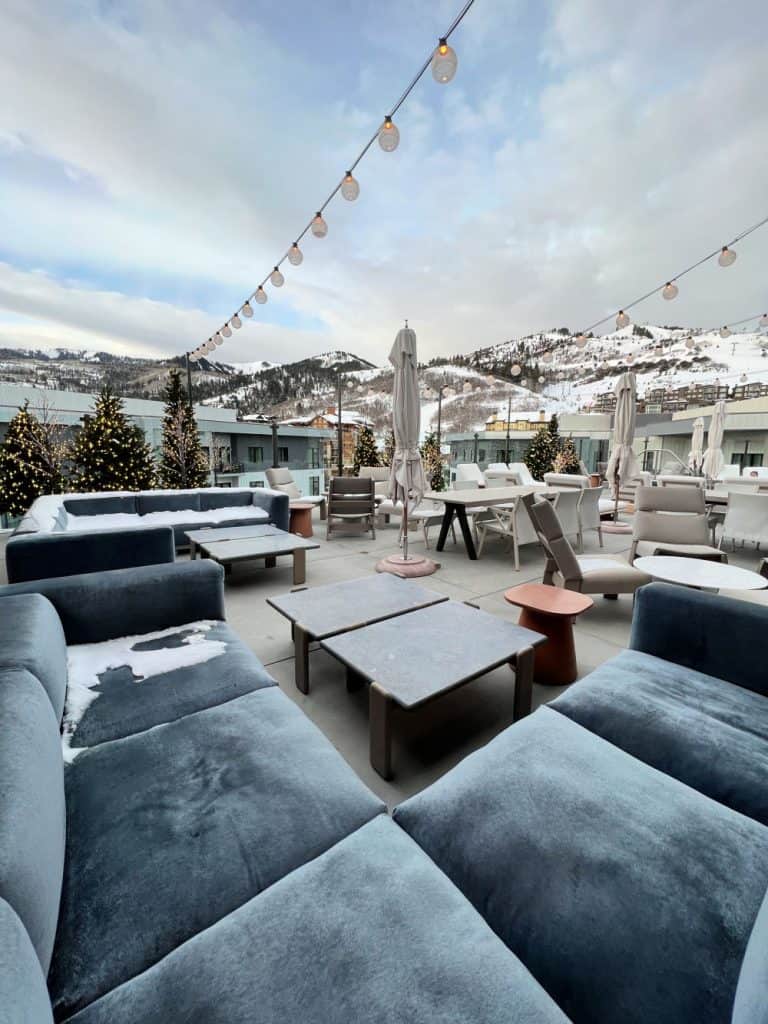 rooftop pool pendry park city